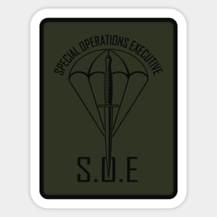 S.O.E. Special Operations Executive Sticker